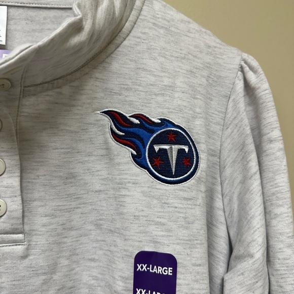 New Women’s Tennessee Titans Pullover Sleepwear - Picture 3 of 9